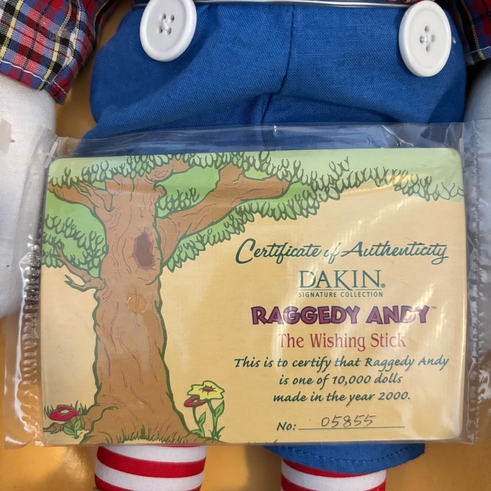 Raggedy Andy Dakin Doll - Limited Edition - Picture 3 of 7